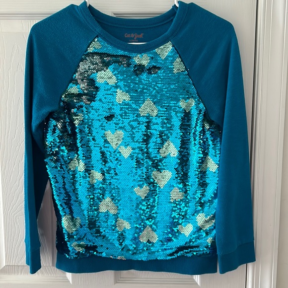 Cat & Jack Other - Cat & Jack Flip Sequin Shirt